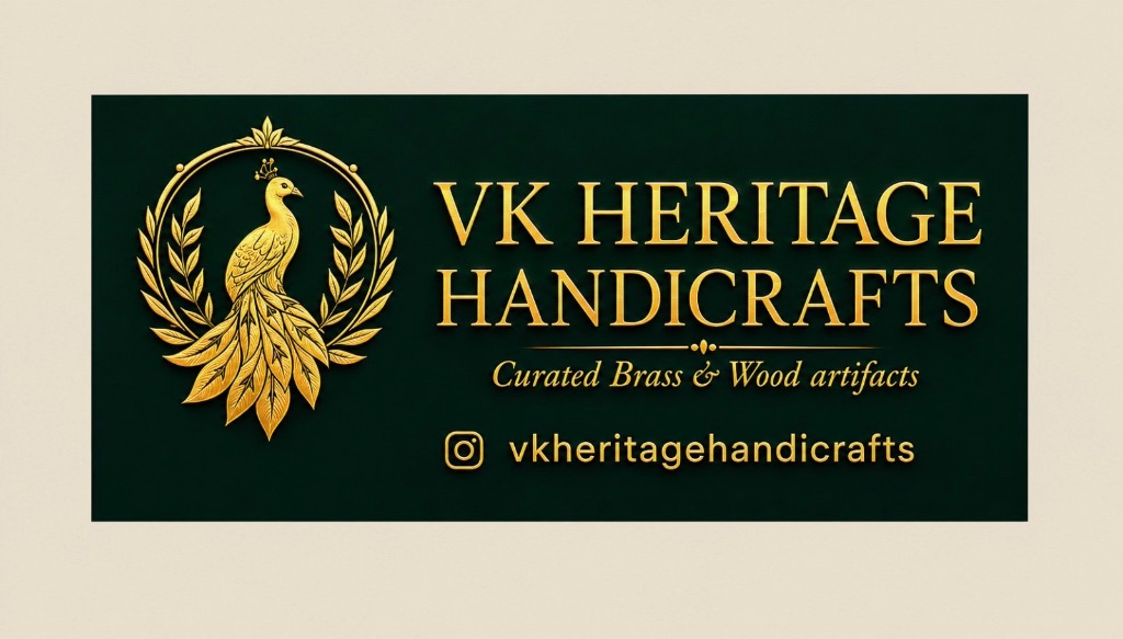 VK Heritage Handicrafts — Curated Brass & Wood Artifacts